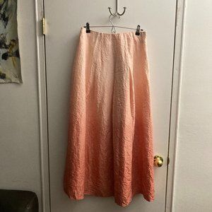 Vintage ombre maxi skirt